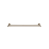Round Double Towel Rail 600mm - Champagne