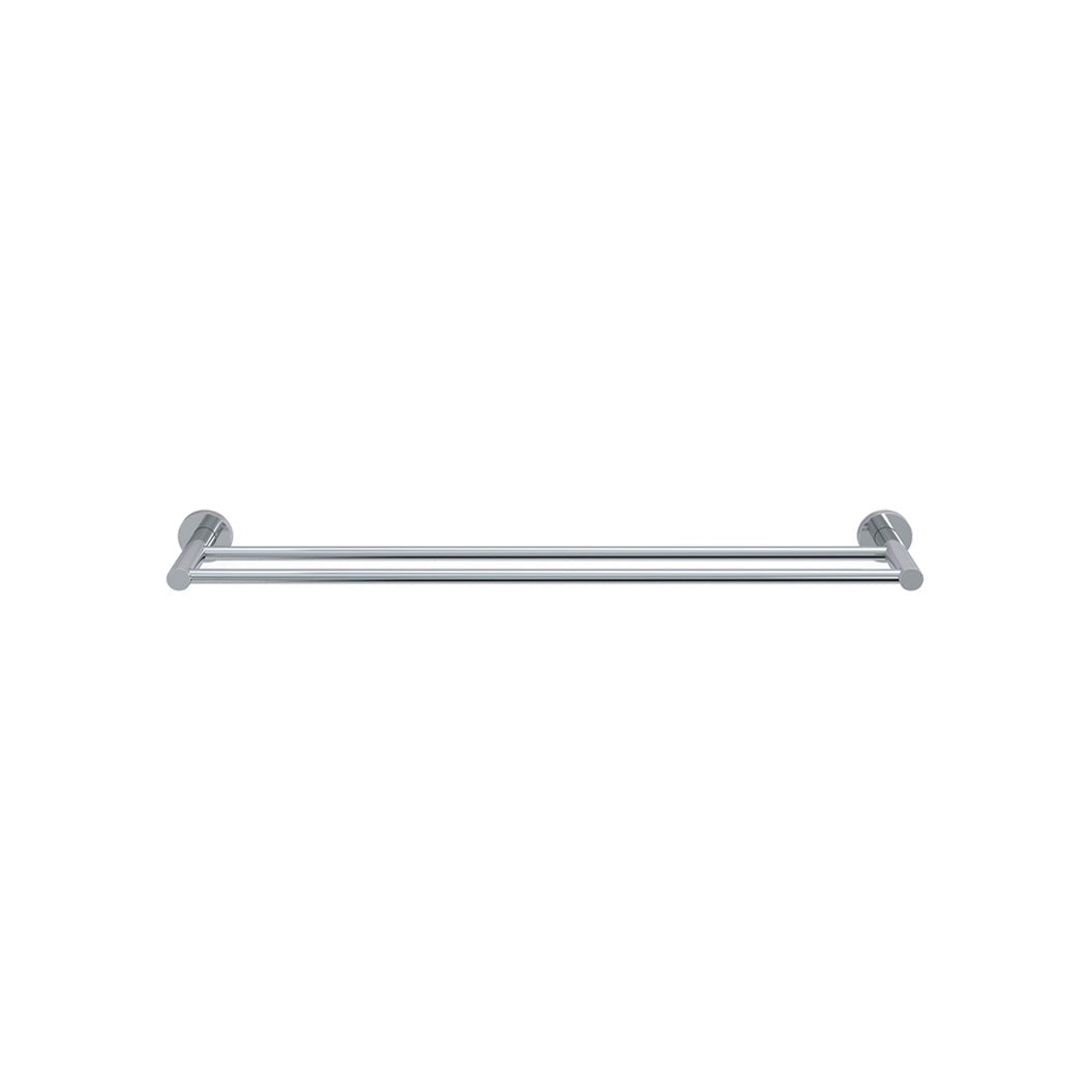 Round Double Towel Rail 600mm - alternative product view