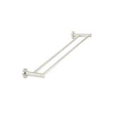 Round Double Towel Rail 600mm