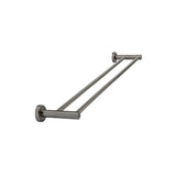 Round Double Towel Rail 600mm