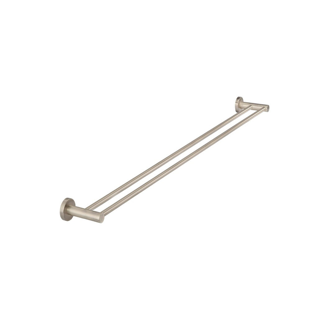 Round Double Towel Rail 900mm