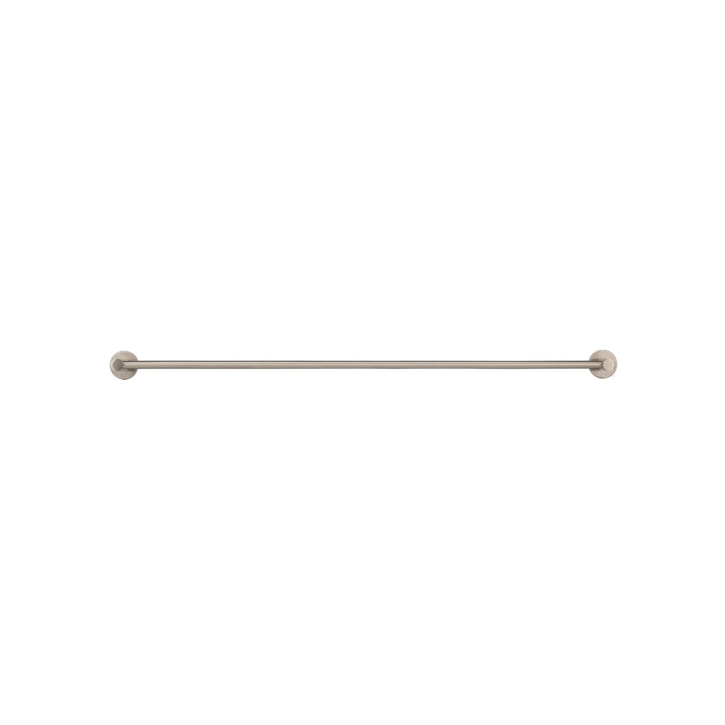 Round Double Towel Rail 900mm - Champagne