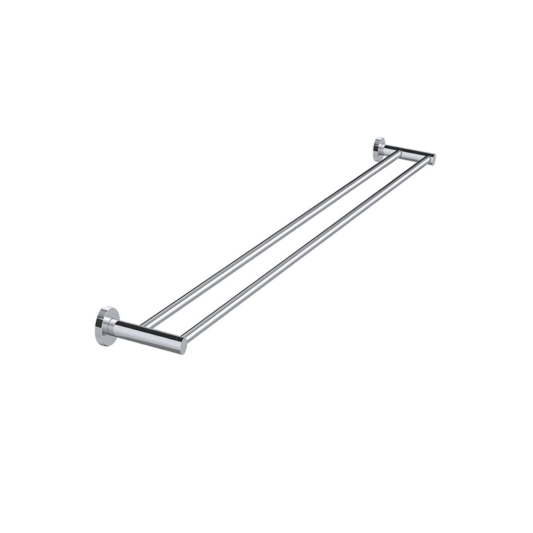 Round Double Towel Rail 900mm