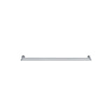 Round Double Towel Rail 900mm - Polished Chrome