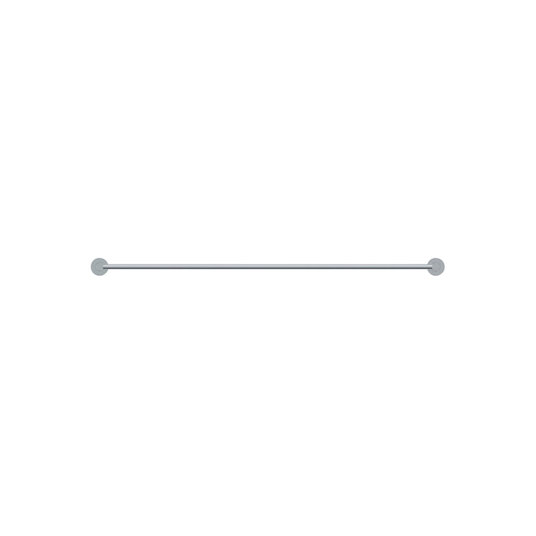 Round Double Towel Rail 900mm - Polished Chrome