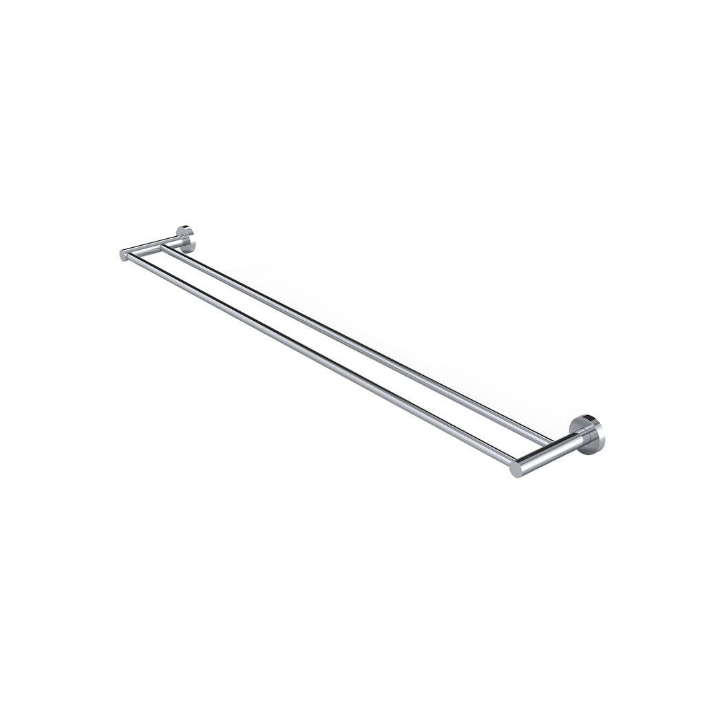 Round Double Towel Rail 900mm - full product view, bathroom accessory