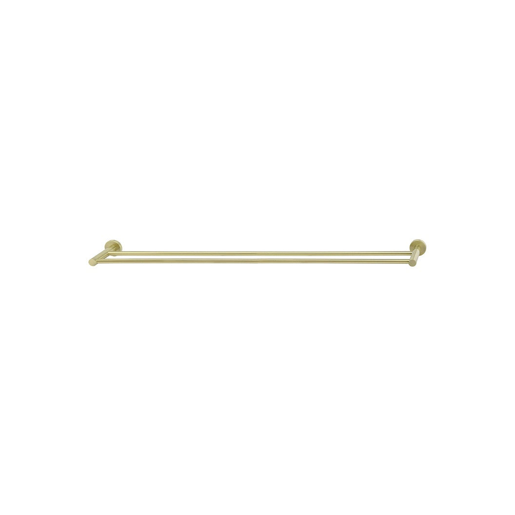 Round Double Towel Rail 900mm - front view, bathroom accessory (17 of 38)