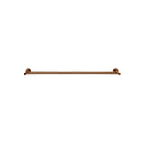 Round Double Towel Rail 900mm - Lustre Bronze