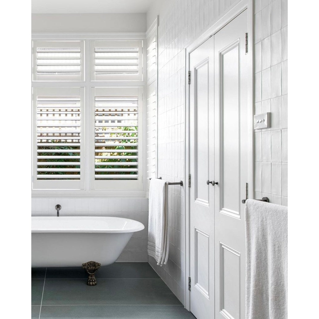 Round Double Towel Rail 900mm - Shadow
