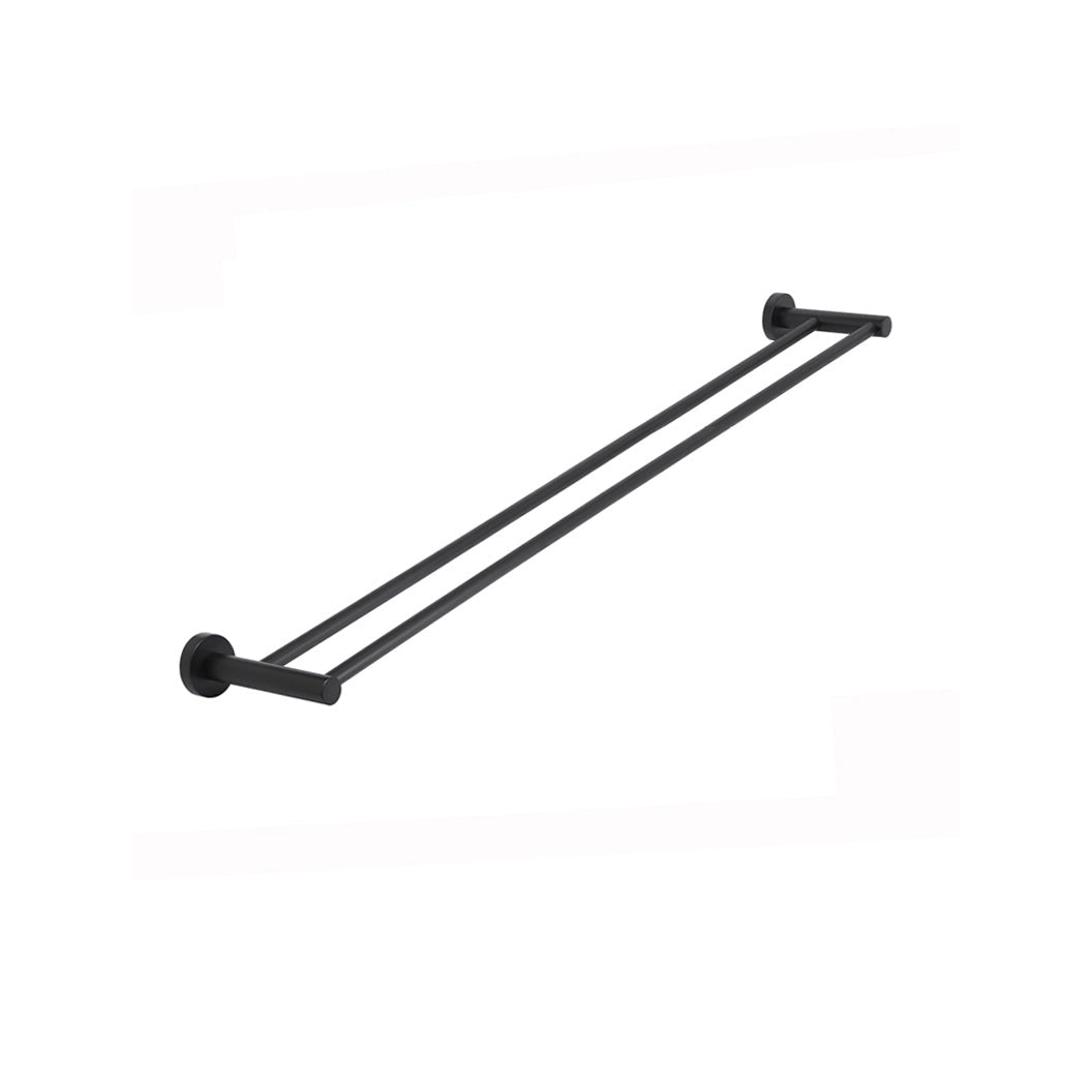 Round Double Towel Rail 900mm