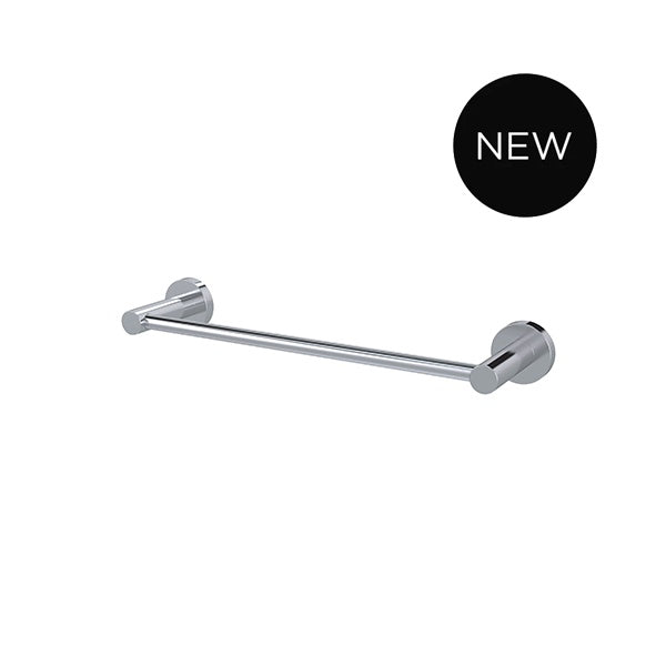 Round Single Towel Rail 300mm