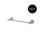 Round Single Towel Rail 300mm