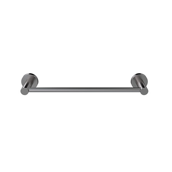 Round Single Towel Rail 300mm - Shadow