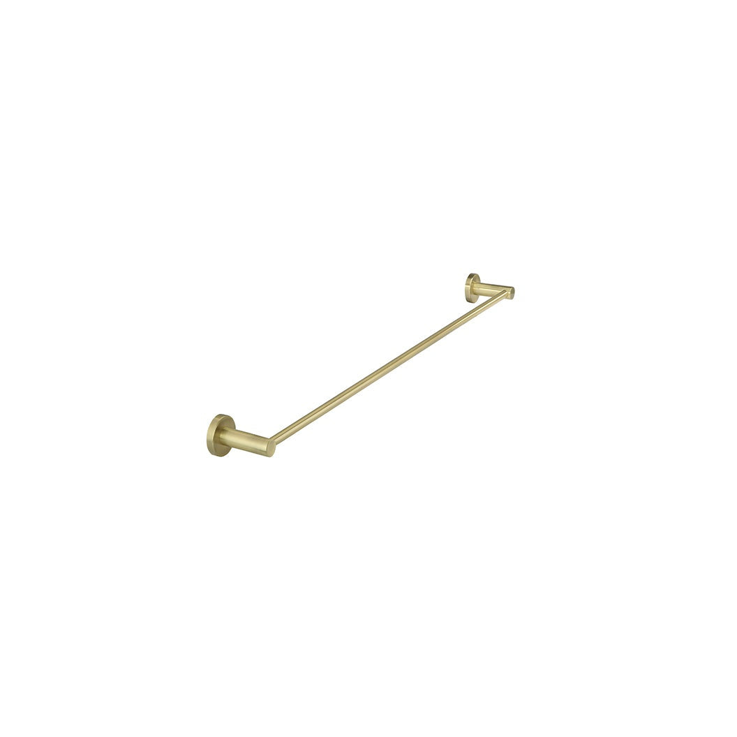 Round Single Towel Rail 600mm