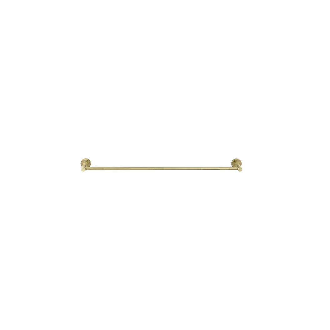 Round Single Towel Rail 600mm - finish and profile close-up (15 of 36)