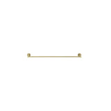 Round Single Towel Rail 600mm - finish and profile close-up (15 of 36)