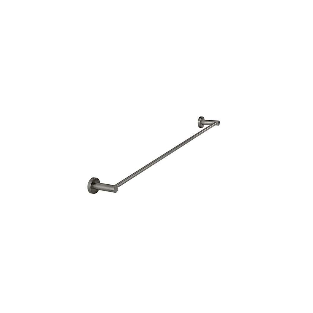 Round Single Towel Rail 600mm