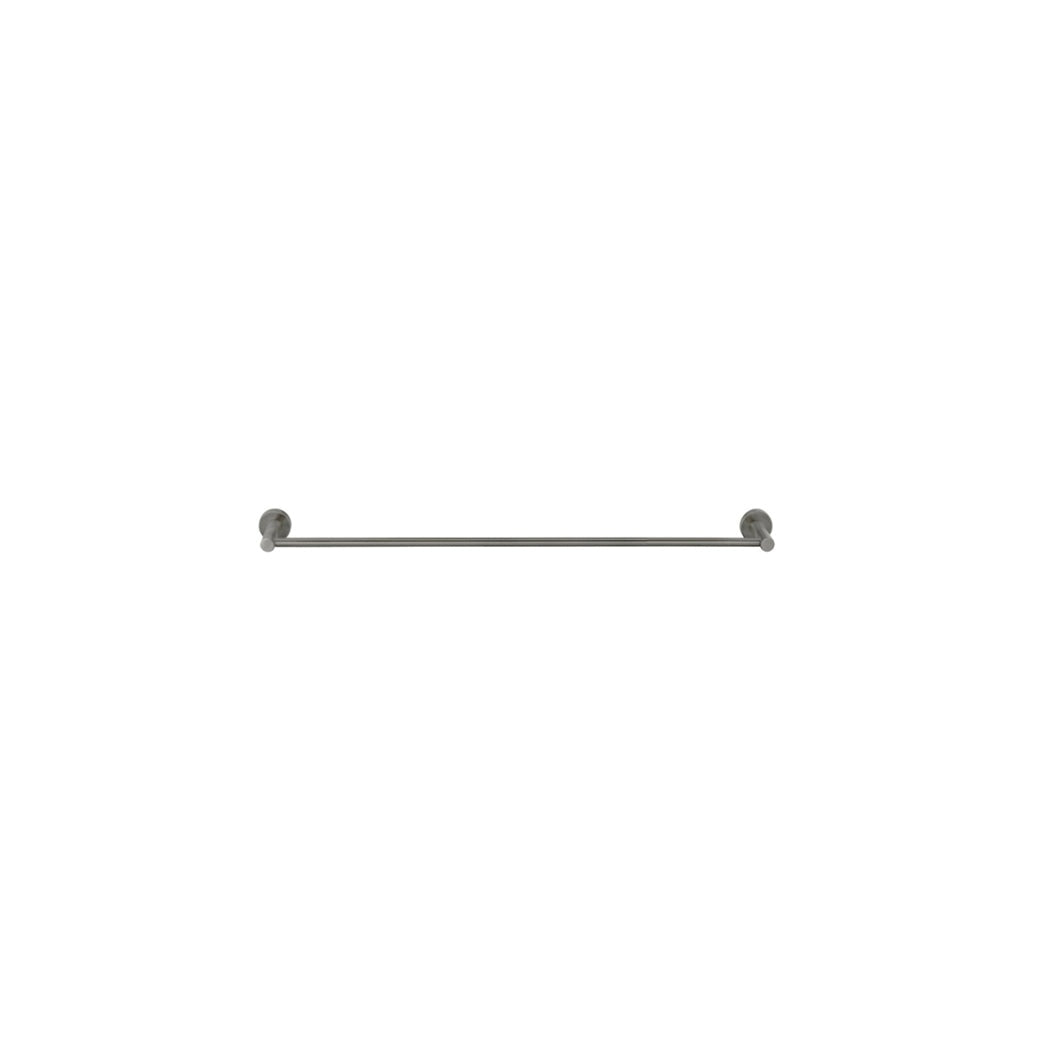 Round Single Towel Rail 600mm - Shadow