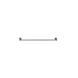 Round Single Towel Rail 600mm - Shadow
