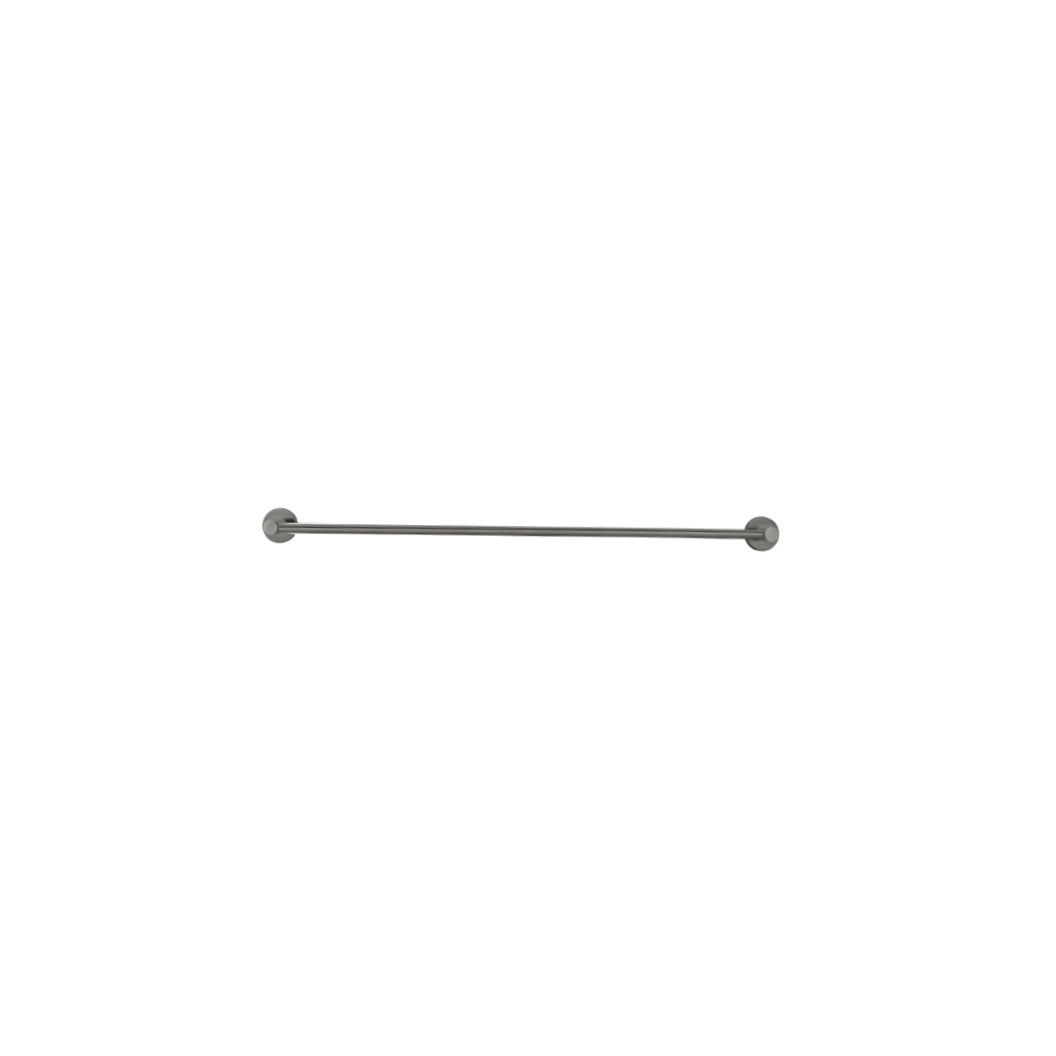 Round Single Towel Rail 600mm - Shadow