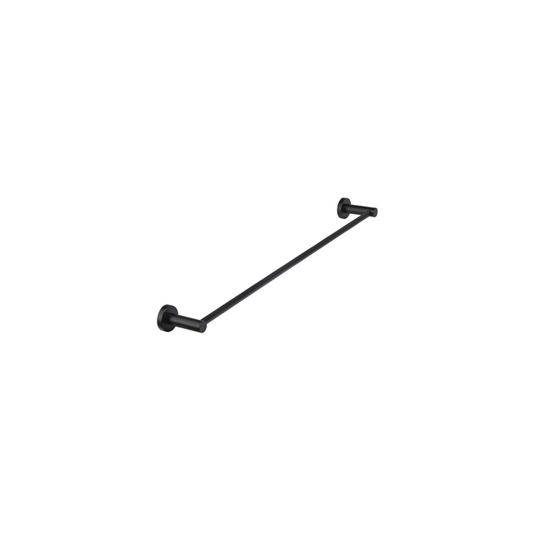 Round Single Towel Rail 600mm