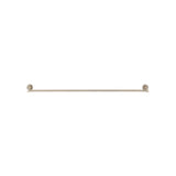 Round Single Towel Rail 900mm - Champagne