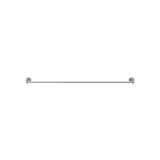 Round Single Towel Rail 900mm - Polished Chrome