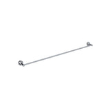 Round Single Towel Rail 900mm - Polished Chrome