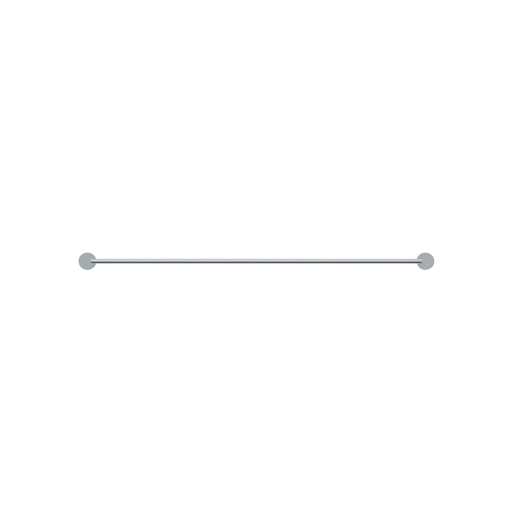 Round Single Towel Rail 900mm - front view, bathroom accessory (9 of 38)
