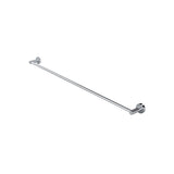 Round Single Towel Rail 900mm - Polished Chrome