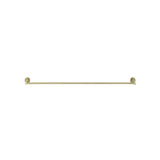 Round Single Towel Rail 900mm - Tiger Bronze