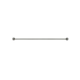 Round Single Towel Rail 900mm - Shadow