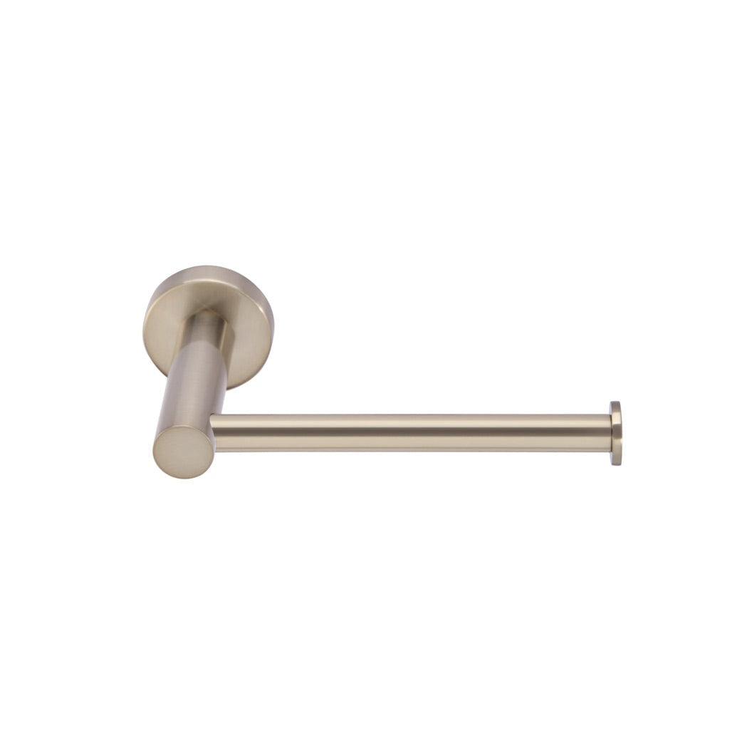 Round Toilet Roll Holder - Champagne
