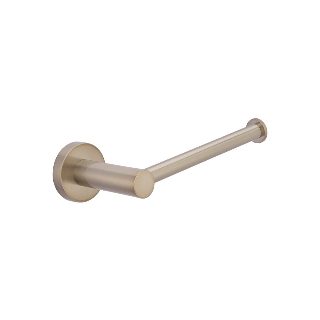Round Toilet Roll Holder - Champagne