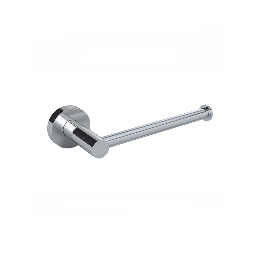 Round Toilet Roll Holder - Polished Chrome