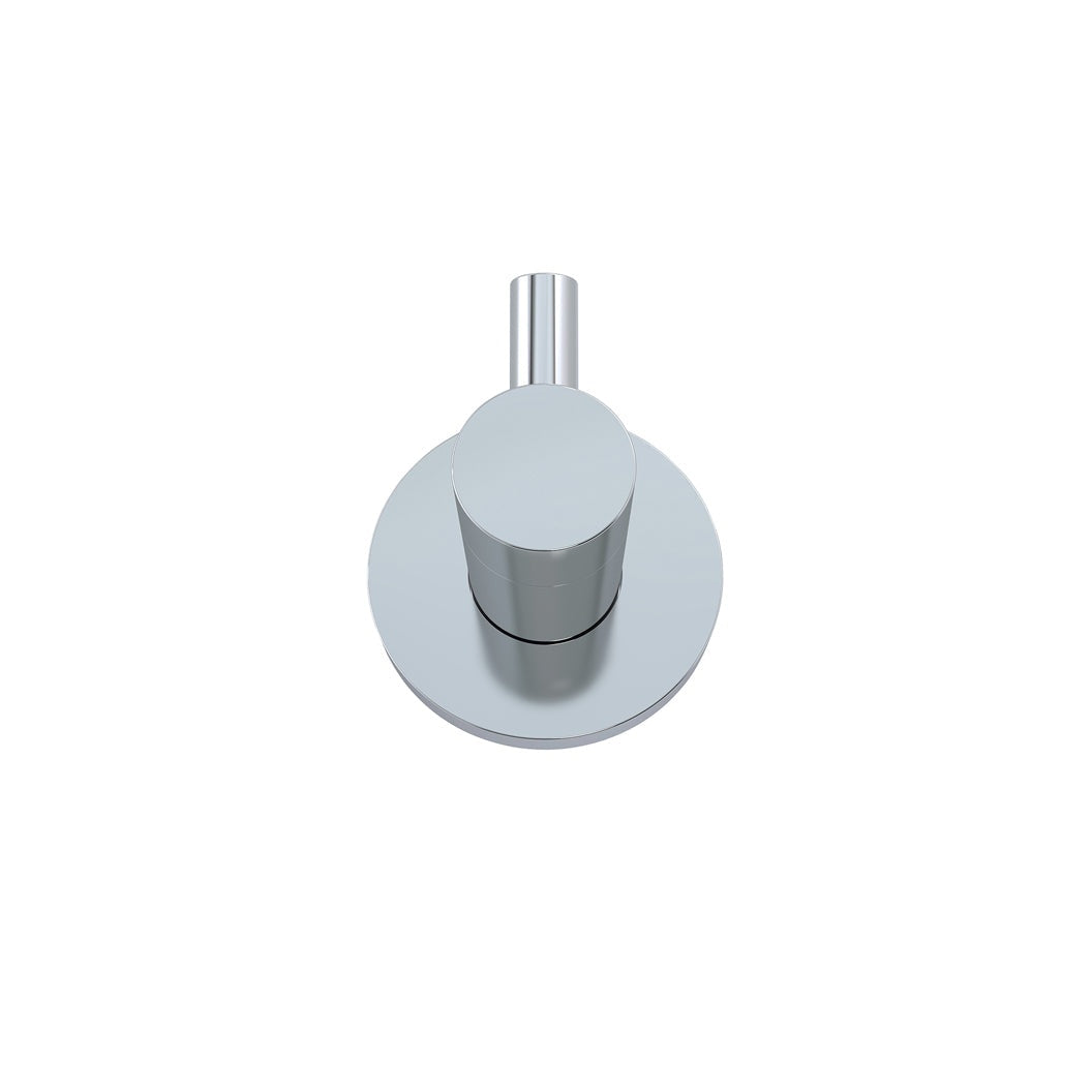 Round Robe Hook - Polished Chrome