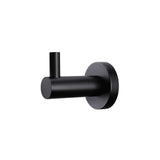 Round Robe Hook - side profile view, bathroom accessory