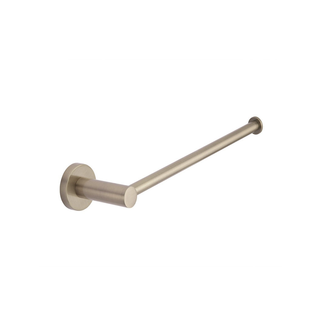 Round Guest Towel Rail in Polished Chrome - full product view