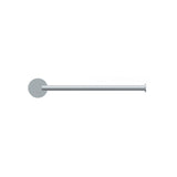 Round Guest Towel Rail - Polished Chrome
