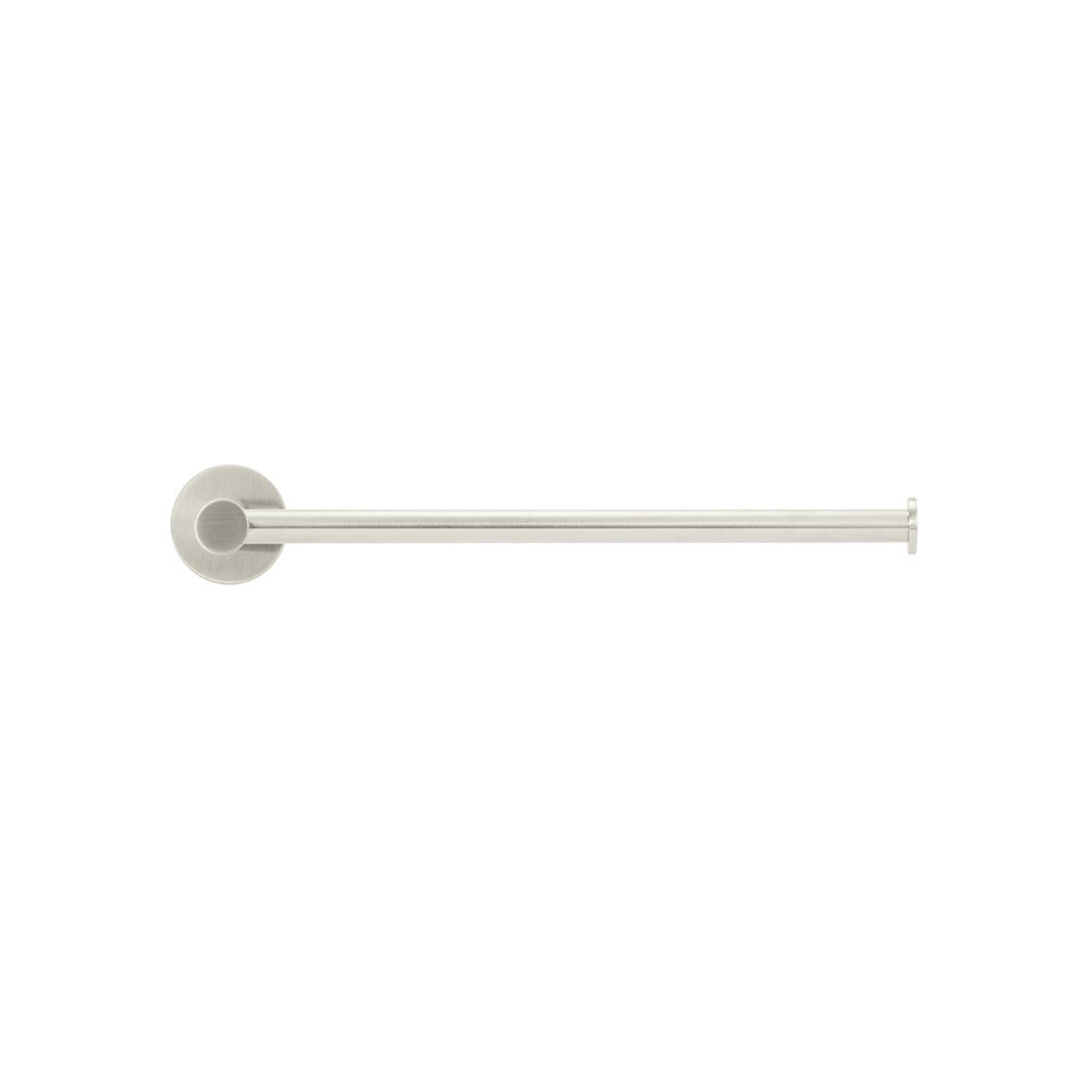 Round Guest Towel Rail - Brushed Nickel