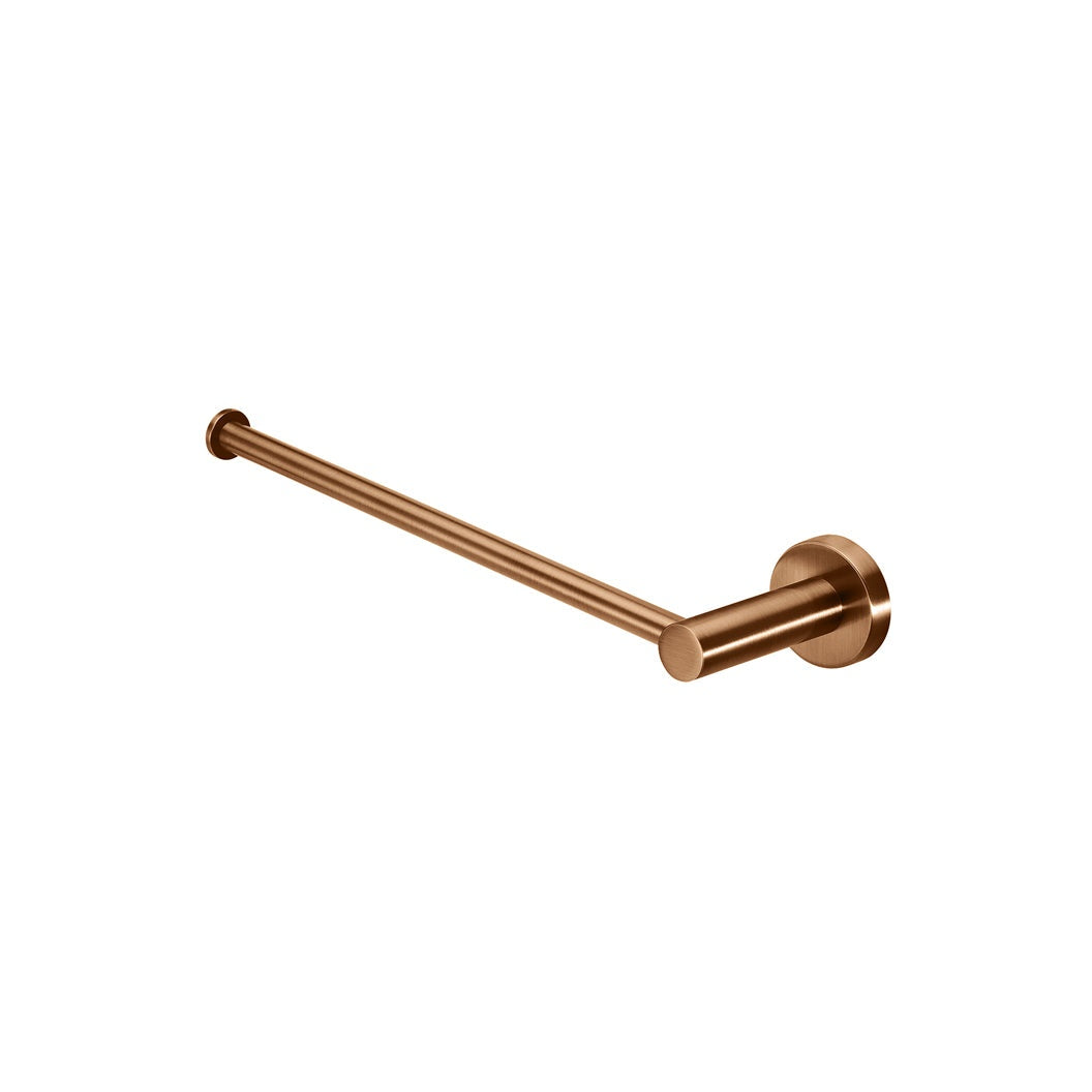 Round Guest Towel Rail - Lustre Bronze