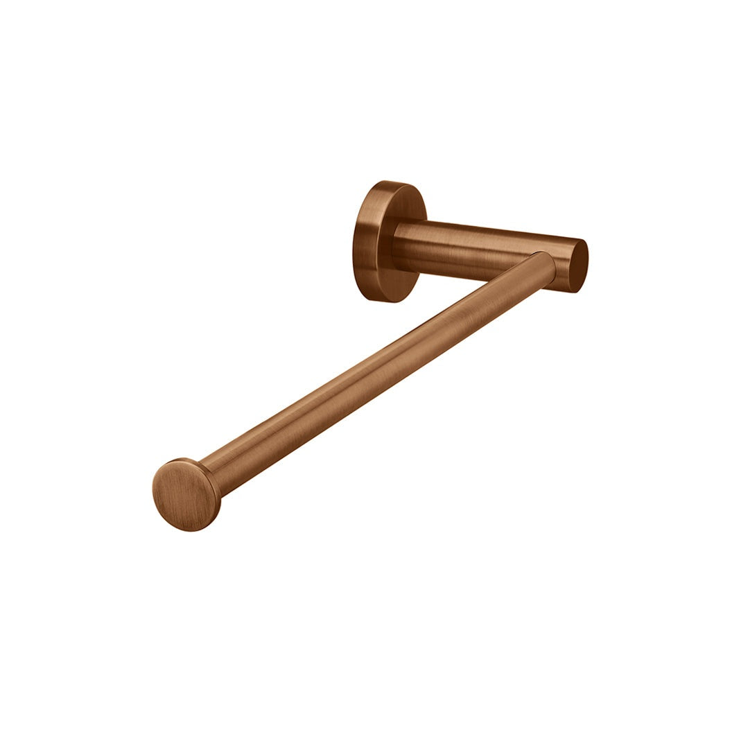 Round Guest Towel Rail - Lustre Bronze