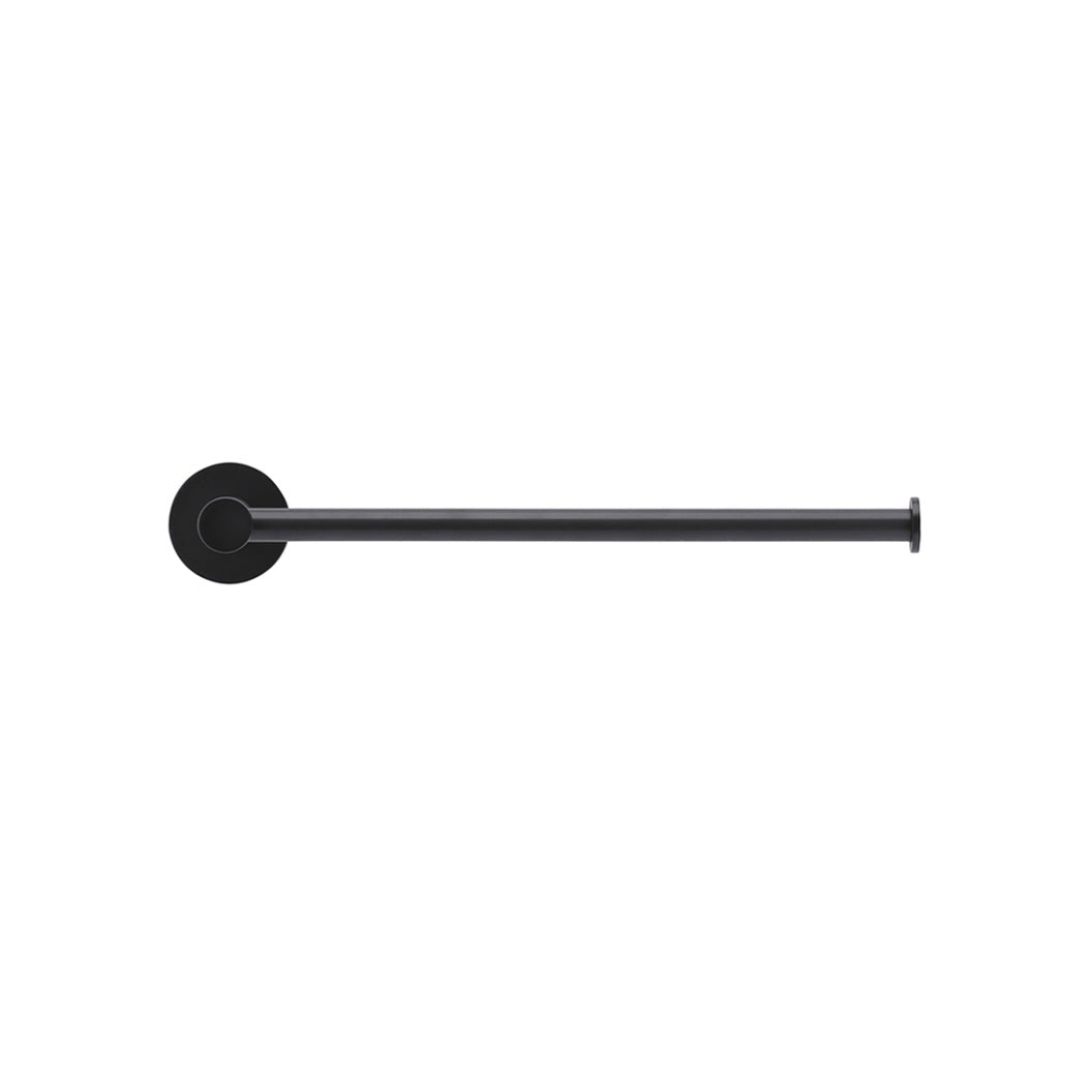 Round Guest Towel Rail - Matte Black