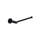 Round Guest Towel Rail - Matte Black