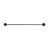 Round Bathroom Shelf - Matte Black