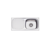 Martini Single Bowl Sink With Drainer