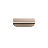 Oppen Edge-Pull 75mm Cabinet Handle - Champagne