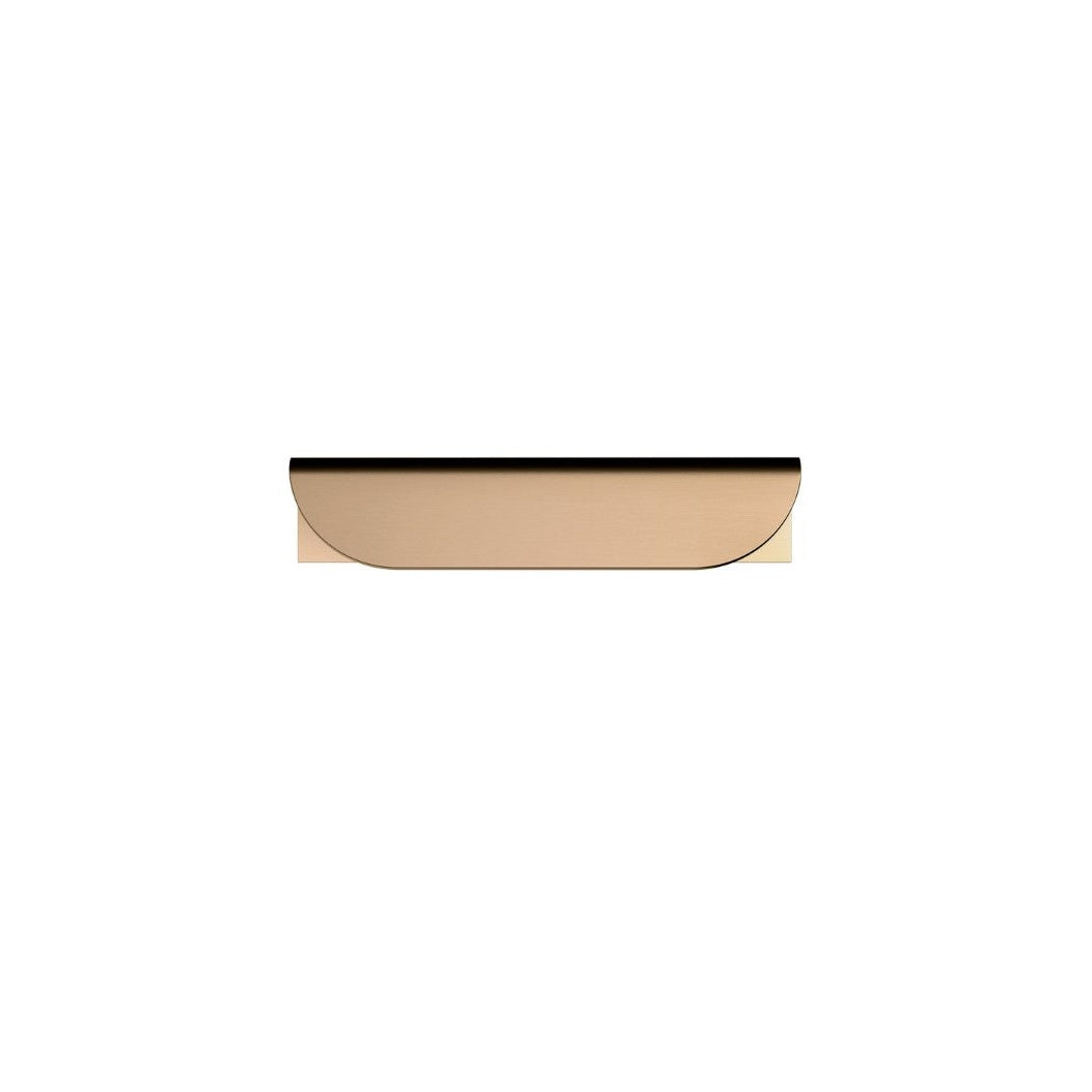Oppen Edge-Pull 75mm Cabinet Handle - Lustre Bronze