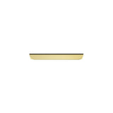 Oppen Edge-Pull 150mm Cabinet Handle - finish and profile close-up