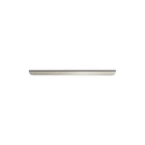 Oppen Edge-Pull 300mm Cabinet Handle in Brushed Nickel - side profile view